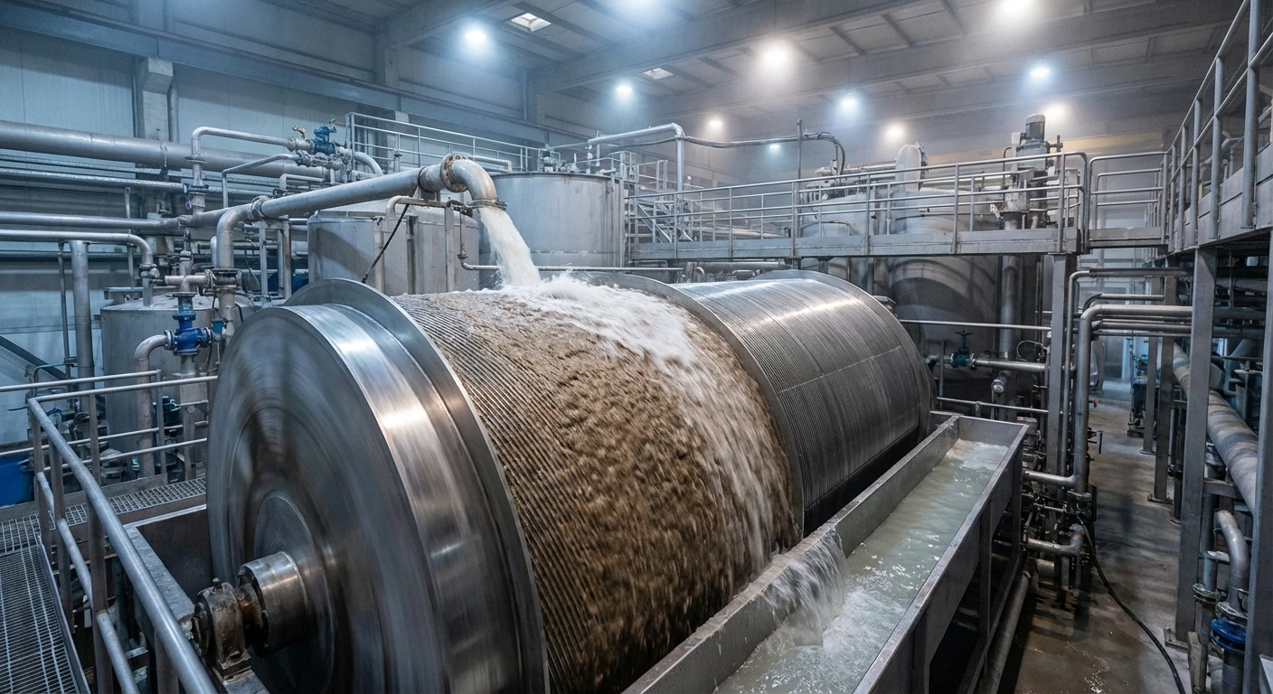 Pulp and paper industry wedge wire pressure screens
